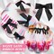 60 Pcs Satin Ribbon Bows 3 x 3 Inches Self Adhesive Satin Bows for Gift Wrapping Premade Ribbon Bows with Double Sided Tape for Crafts